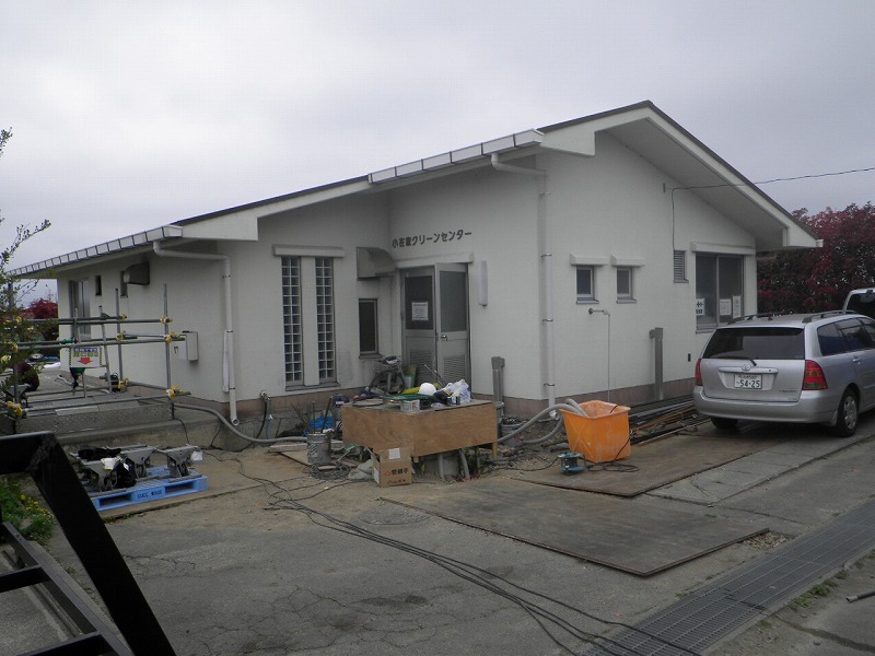 小在家地区（農集排）クリーンセンター災害復旧工事（施工写真7）