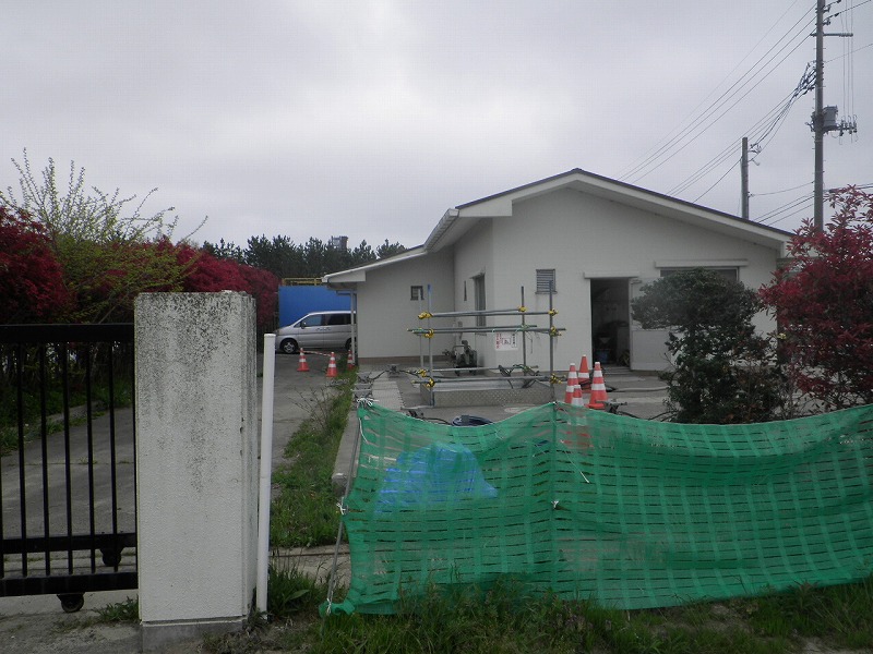 小在家地区（農集排）クリーンセンター災害復旧工事（施工写真8）